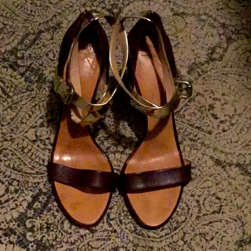 Giuseppe Zanotti Design Gold/Silver Heel